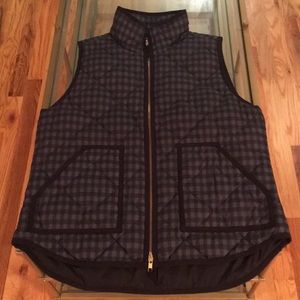 NWOT J Crew Quilted Down Vest